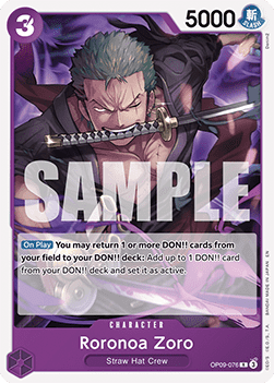Roronoa Zoro — FR/EN – Standard FR/EN V2