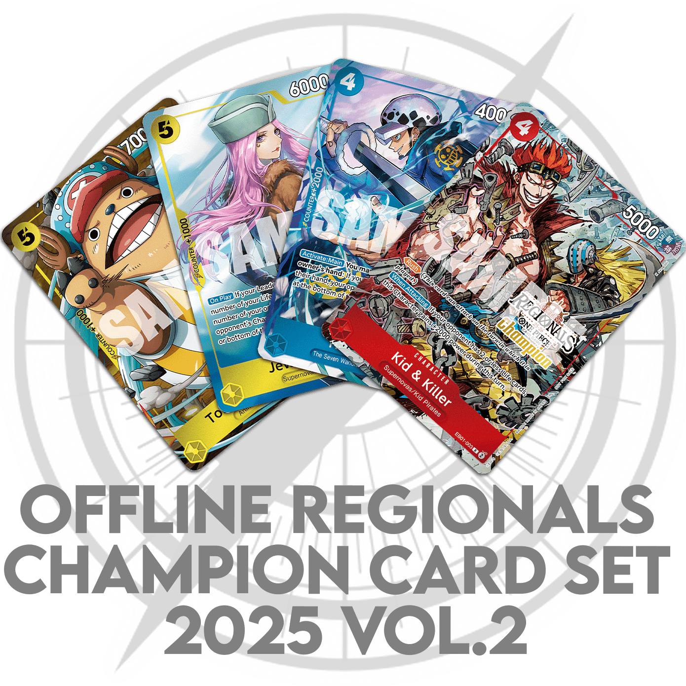 Offline Regional Champion Card Set 2025 Vol.2 — FR/EN