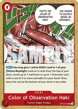 Color of Observation Haki — FR/EN