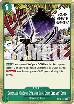 Demon Aura Nine Sword Style Asura Blades Drawn Dead Man's Game — FR/EN