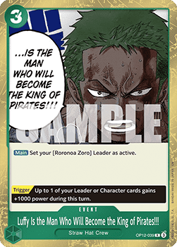 Luffy Is the Man Who Will Become the King of Pirates!!! — FR/EN