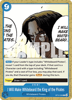 I Will Make Whitebeard the King of the Pirates — FR/EN