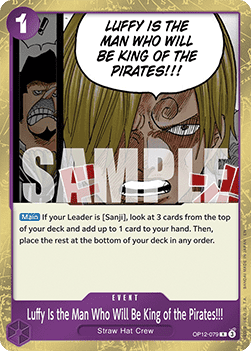 Luffy Is the Man Who Will Be King of the Pirates!!! — FR/EN