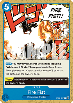 Fire Fist — FR/EN