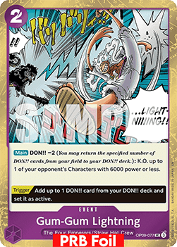 Gum-Gum Lightning OP09-077