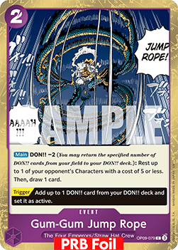 Gum-Gum Jump Rope OP09-079