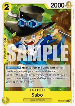 Sabo — FR/EN – Standard FR/EN V3