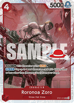 Roronoa Zoro ST21-015
