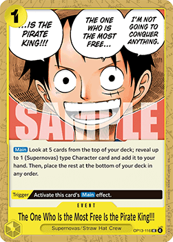 The One Who Is the Most Free Is the Pirate King!!! — FR/EN