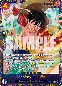 Monkey.D.Luffy OP12-015