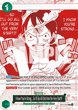 I Know You're Strong... So I'll Go All Out from the Very Start!!! — FR/EN