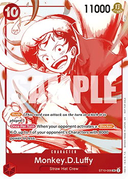 Monkey.D.Luffy ST10-006