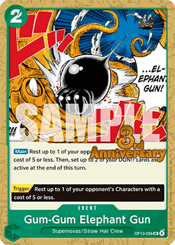 Gum-Gum Elephant Gun OP13-038