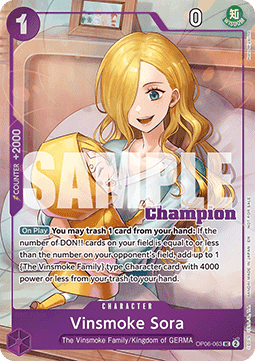 Vinsmoke Sora OP06-063