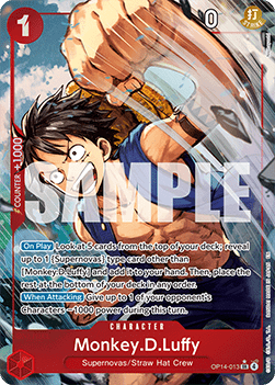 Monkey.D.Luffy OP14-013