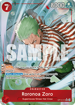 Roronoa Zoro OP14-015