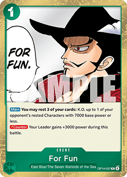 For Fun — FR/EN