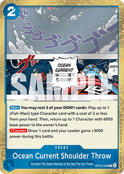 Ocean Current Shoulder Throw OP14-058