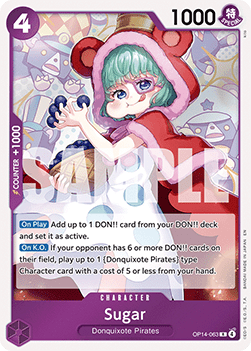 Sugar OP14-063