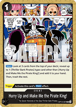 Hurry Up and Make Me the Pirate King! — FR/EN