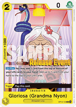 Gloriosa (Grandma Nyon) OP14-103