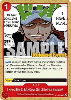 I Have a Plan to Take Down One of the Four Emperors!! — FR/EN