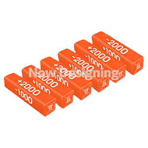 6x ""3rd Japanese Anniversary"" Power Counter — JAP