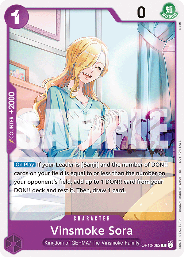 Vinsmoke Sora — FR/EN