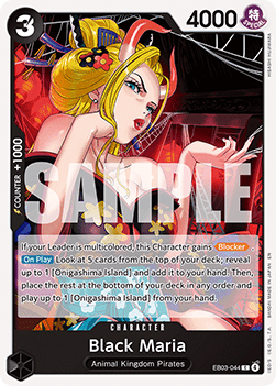 Black Maria EB03-044