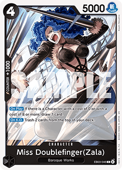Miss Doublefinger(Zala) EB03-046