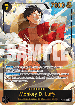 Monkey.D.Luffy P-075