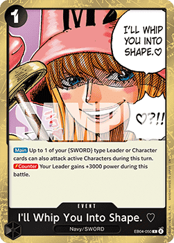 I'll Whip You Into Shape. EB04-050