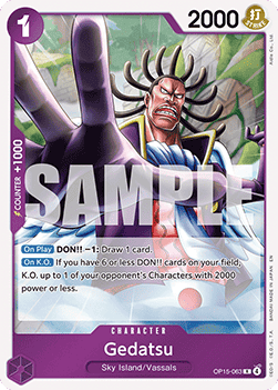 Gedatsu OP15-063