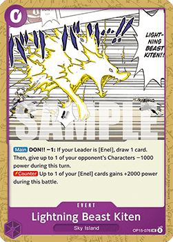 Lightning Beast Kiten — FR/EN