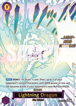 Lightning Dragon OP15-077