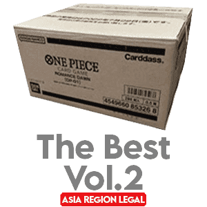 Case de 10 displays PRB02 – ONE PIECE CARD THE BEST vol.2 (version légale en Asie) — JAP