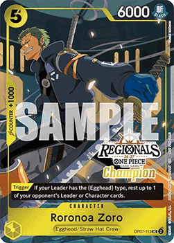 Roronoa Zoro — FR/EN – Standard FR/EN V4