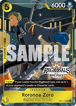 Roronoa Zoro OP07-113