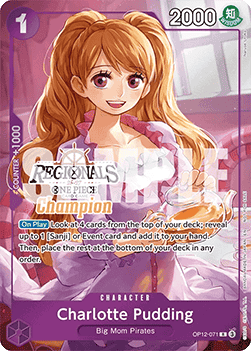 Charlotte Pudding OP12-071
