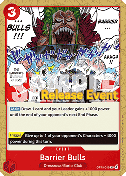 Barrier Bulls OP15-019