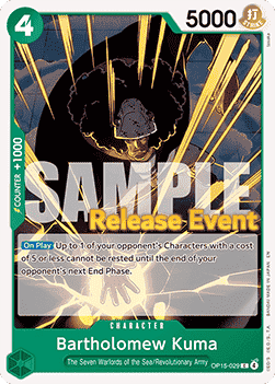 Bartholomew Kuma — FR/EN