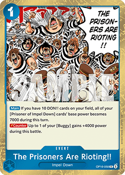 The Prisoners Are Rioting!! — FR/EN