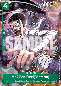 Mr.2.Bon.Kurei(Bentham) ST30-013