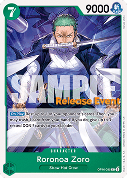 Roronoa Zoro OP16-035