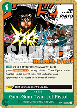 Gum-Gum Twin Jet Pistol OP16-039