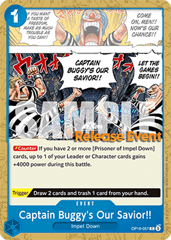 Captain Buggy's Our Savior!! — FR/EN