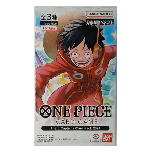 The 3 Captains Card Pack 2024 (Asia Region Legal) — JAP