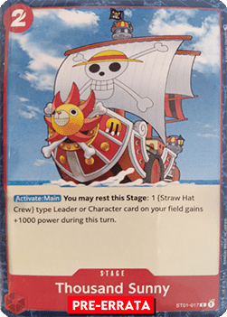 Thousand Sunny ST01-017