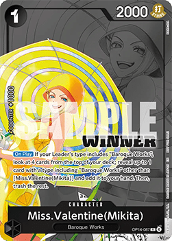 Miss.Valentine(Mikita) OP14-087