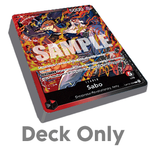 Starter Deck: Red/Black Sabo Deck Pack — FR/EN